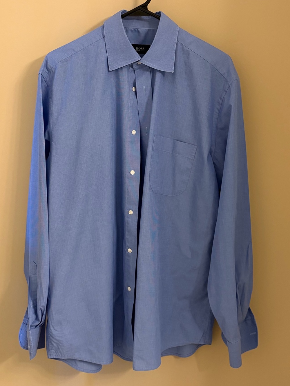 Hugo Boss Light Blue Long-Sleeve Dress Shirt